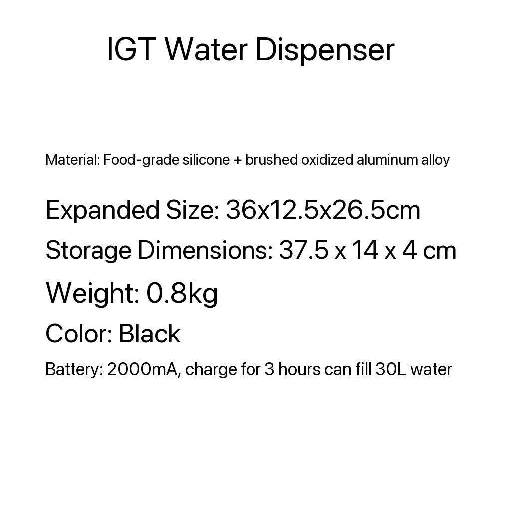0.5‑Unit Water Dispenser (IGT Compatible)